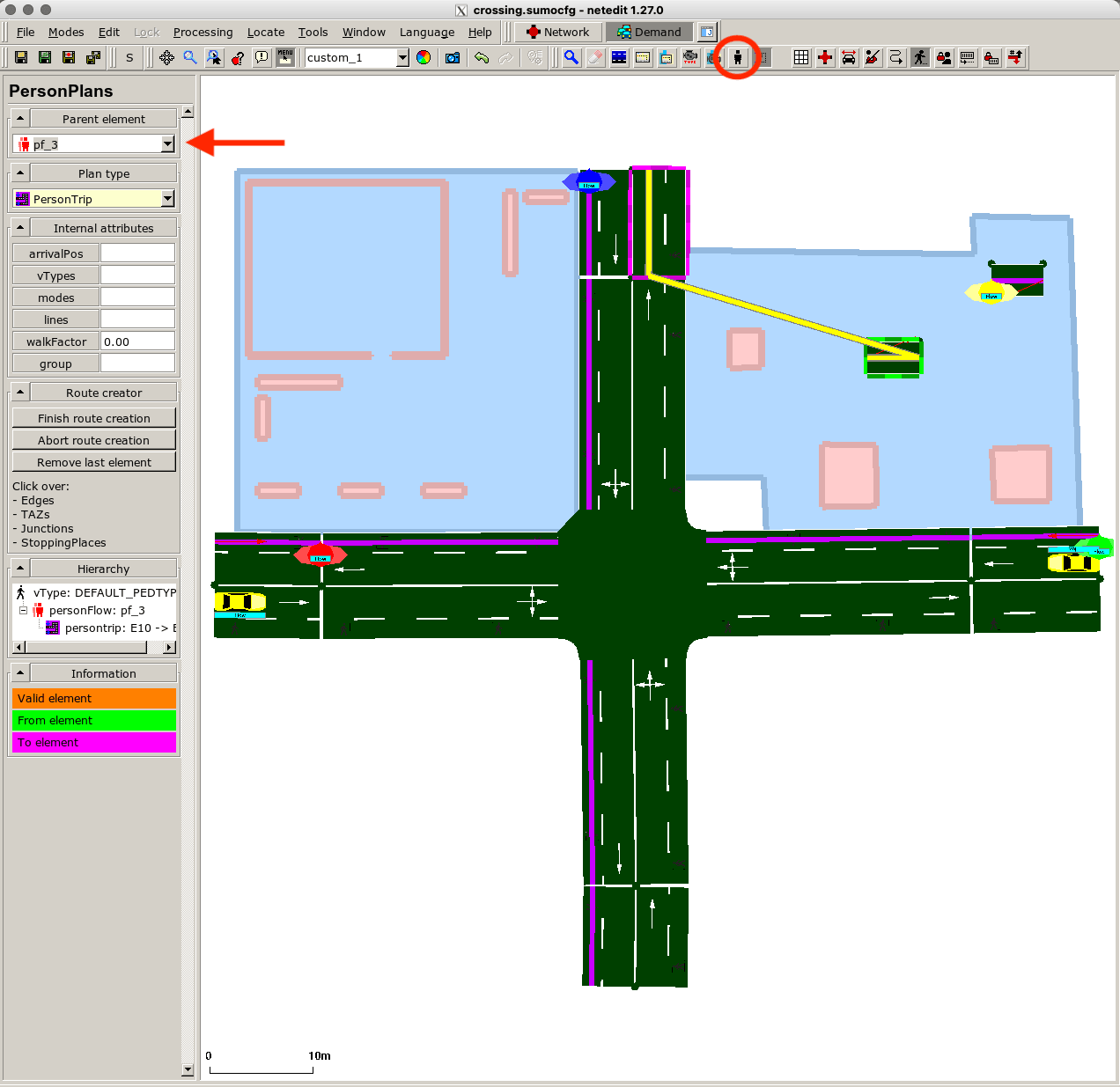 Routing last edge
