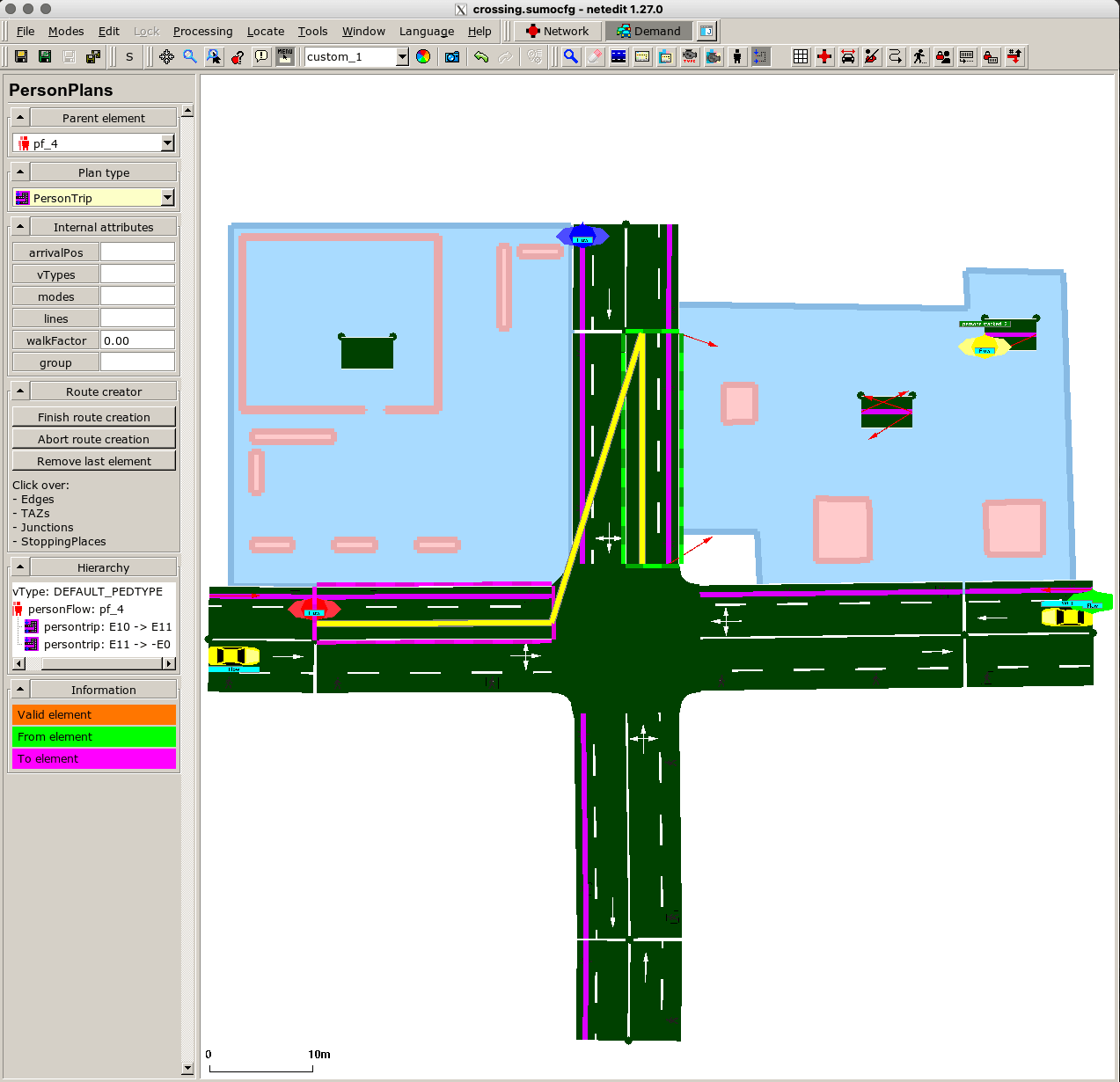 Routing flow2 persontrip2