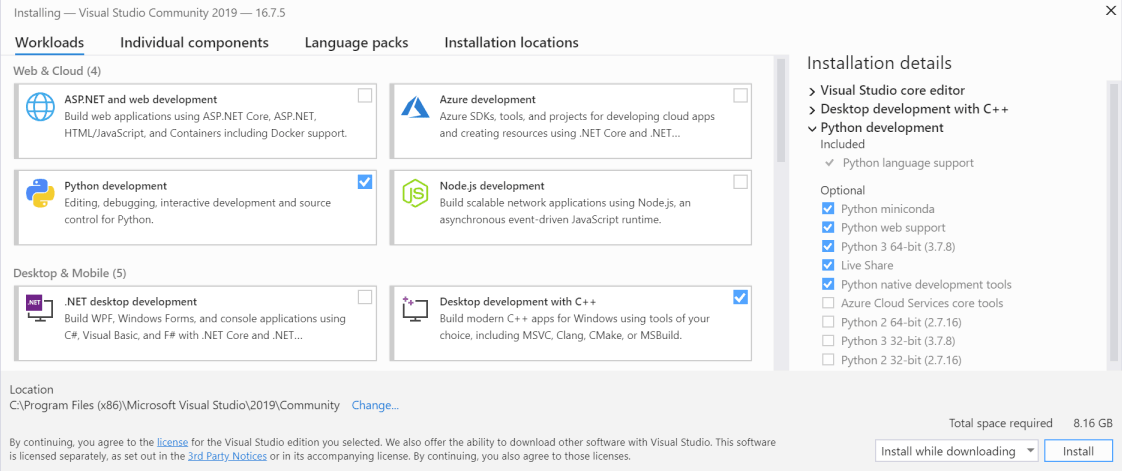 python in visual studio 2015 tutorial